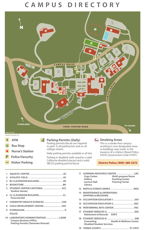 CHC Campus Map